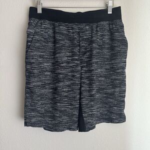 Lululemon THE Short‎ Mens Medium Linerless 9" Heathered Textured Pattern M7AAWS